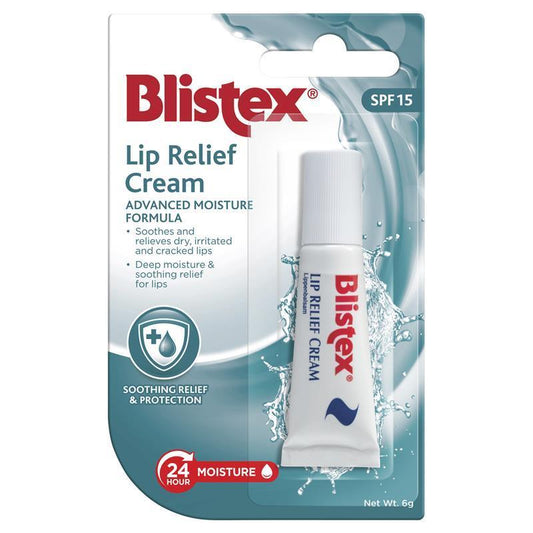 Blistex Lip Relief Cream SPF15 6g Tube - Ultimate Lip Protection