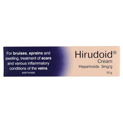 Hirudoid Cream 20g - Effective Bruise and Swelling Treatment