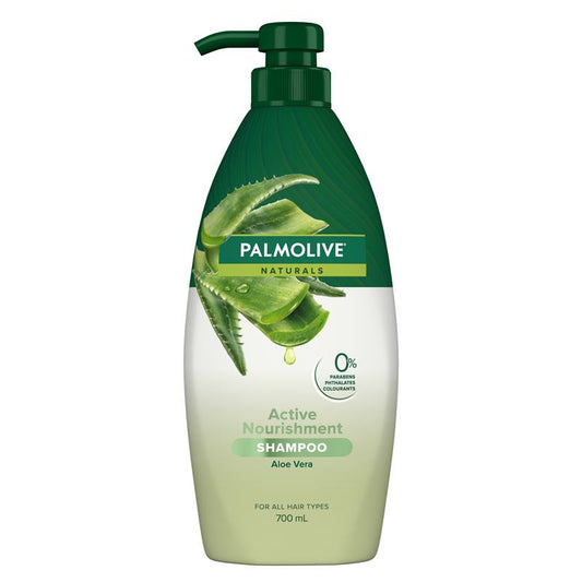 Palmolive Naturals Active Nourishment Shampoo 700ml - Aloe Vera & Fruit Vitamins-Auzzi Store