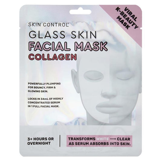 Skin Control Glass Skin Face Mask with Collagen - 1 Mask