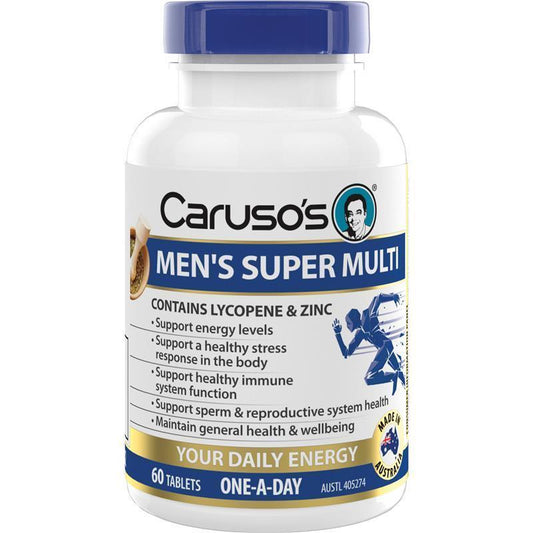 Carusos Men Super Multi - 60 Tablets for Male Health-Auzzi Store