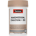 Swisse Ultiboost Magnesium Calcium Vitamin D Supplement, 120 Tablets