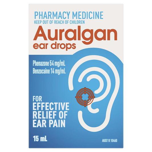 Auralgan Ear Drops 15mL - Effective Relief for Ear Pain-Auzzi Store