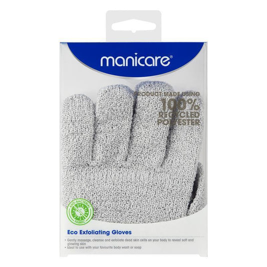 Manicare Eco Exfoliating Gloves - 1 Pack