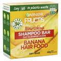 Garnier Fructis Banana Hair Food 2 In 1 Shampoo Bar 60g - Eco-Friendly Nourishment for Your Hair