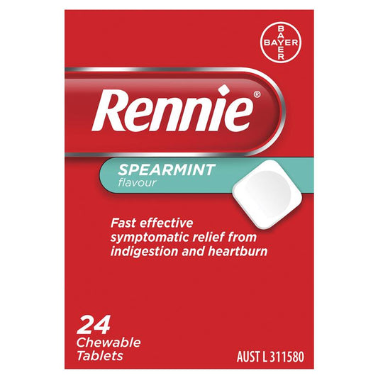 Rennie 24 Tablets - Fast Relief from Heartburn and Indigestion-Auzzi Store