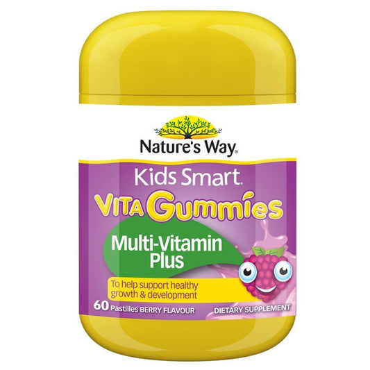 Nature's Way Kids Multi-Vitamin Gummies, 60ct – Growth & Health Support