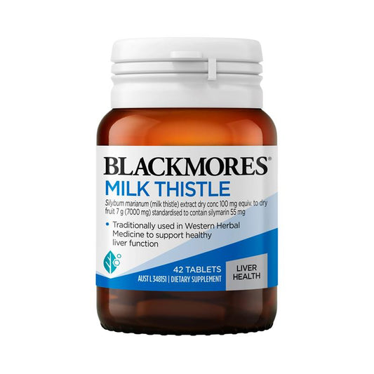 Blackmores Milk Thistle - 42 Tablets for Liver Support-Auzzi Store