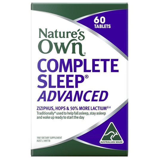 Nature's Own Complete Sleep Advanced 60 Tablets - Natural Sleep Aid