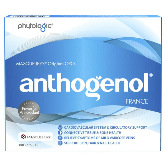 Anthogenol OPC Antioxidant Supplement with Grape Seed Extract, 100 Capsules – view 2