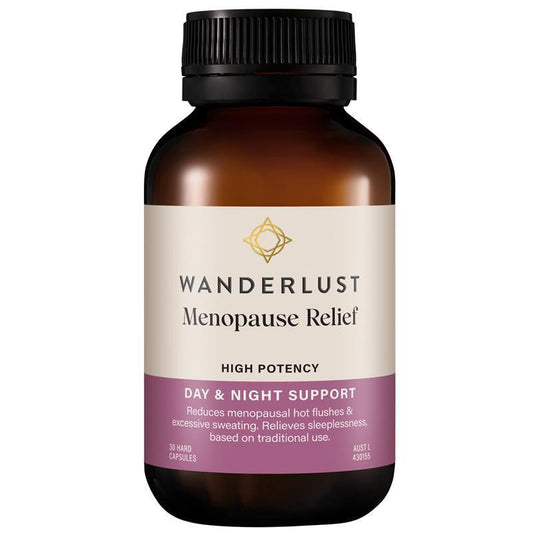 Wanderlust Natural Menopause Relief with Black Cohosh - 30 Capsules