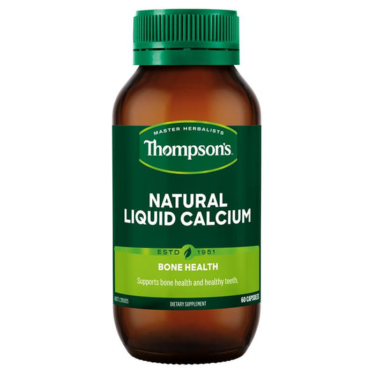Thompson's Natural Calcium with Vitamin D3 – 60 Capsules
