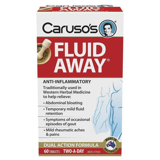 Caruso's Fluid Away - 60 Tablets-Auzzi Store