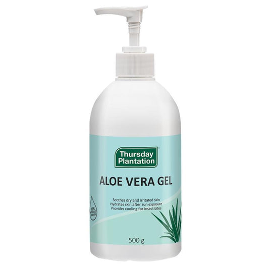 Thursday Plantation Aloe Vera Gel - 500g Natural Moisturizer-Auzzi Store