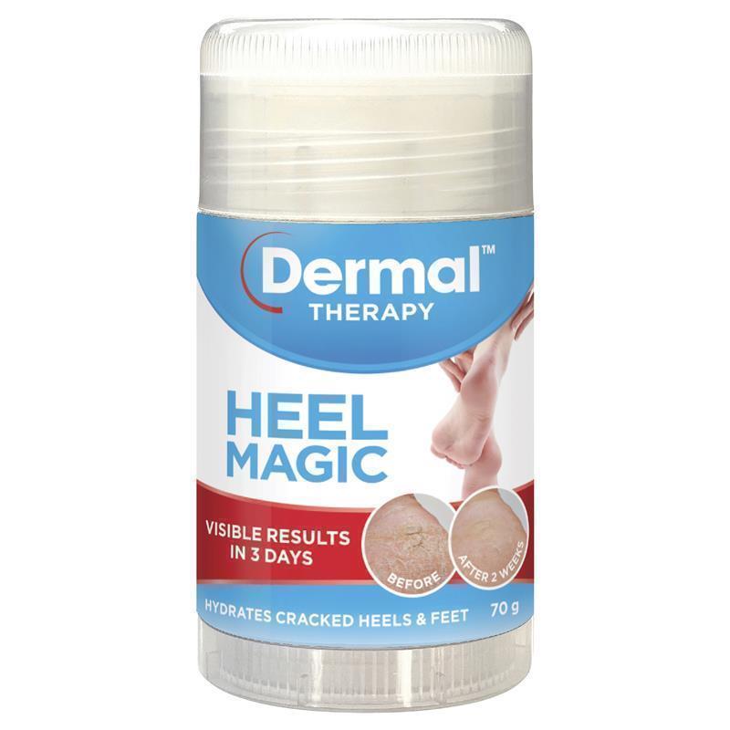 Dermal Therapy Heel Magic 70g - Hydrating Cracked Heels Treatment