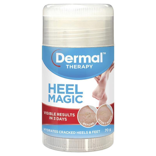 Dermal Therapy Heel Magic 70g - Hydrating Cracked Heels Treatment