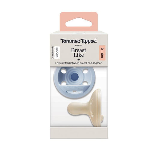 Tommee Tippee Breast-Like Soother 0-6 Months - 2 Pack-Auzzi Store