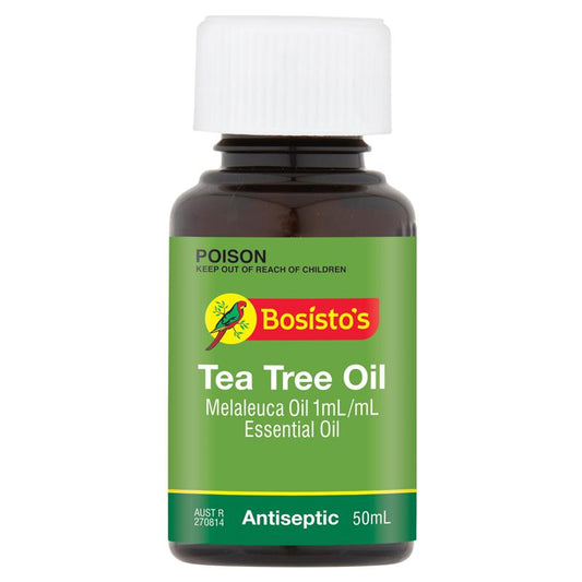 Bosisto's Tea Tree Oil 50mL - Pure Natural Essential Oil-Auzzi Store