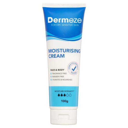 Dermeze Moisturising Cream 100g - Ultimate Hydration for Dry Skin - Auzzi Store