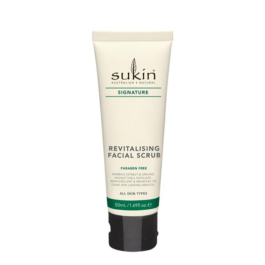 Sukin Signature Revitalising Facial Scrub 50ml - Gentle Exfoliation-Auzzi Store