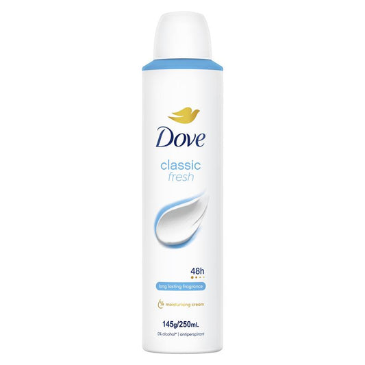 DOVE Original Antiperspirant Aerosol 250ml - Classic Protection
