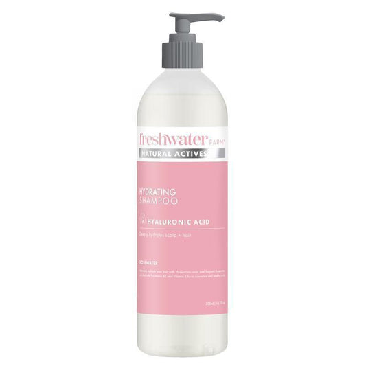 Freshwater Farm Hydrating Hyaluronic Shampoo with Rosewater - 500ml