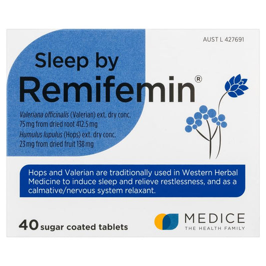 Remifemin Sleep - Natural Sleep Aid, 40 Tablets