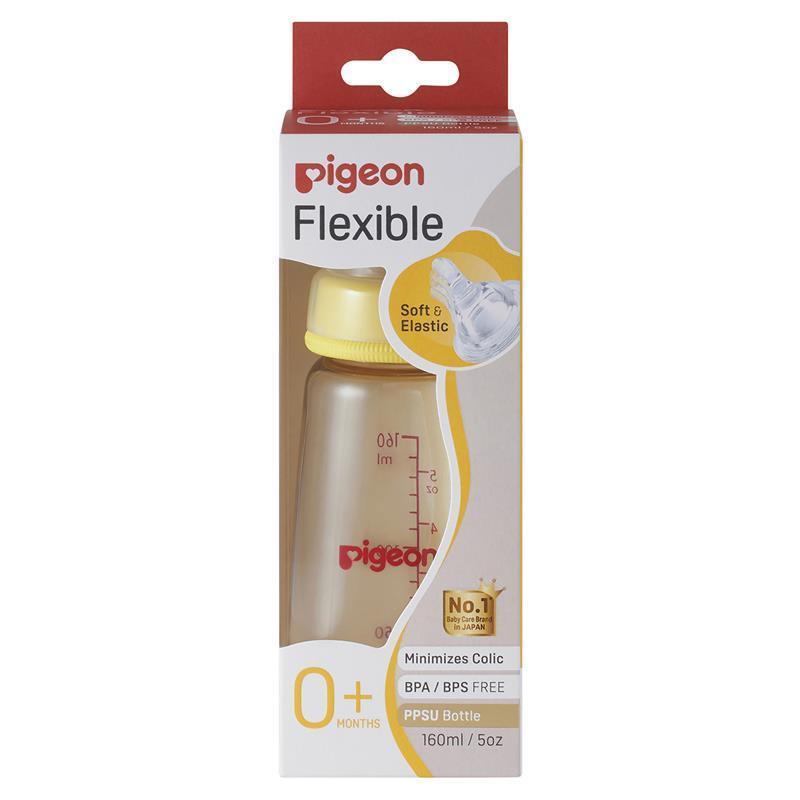 Pigeon Flexible Peristaltic PPSU Bottle - 160ml-Auzzi Store