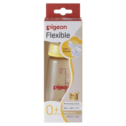 Pigeon Flexible Peristaltic PPSU Bottle - 160ml-Auzzi Store
