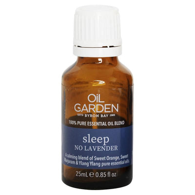 Oil Garden Natural Remedies Sleep No Lavender Oil 25ml - Sleep Soundly Tonight