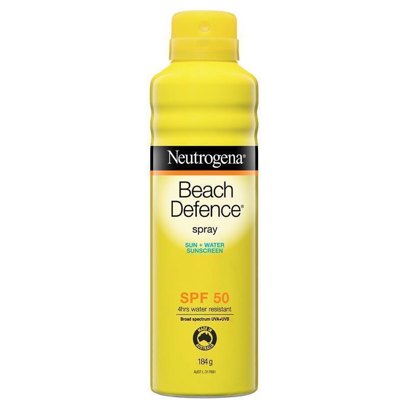 Neutrogena Beach Defence Sunscreen Spray SPF 50 - 184g-Auzzi Store