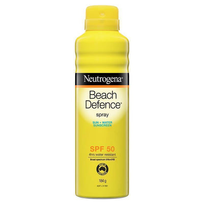 Neutrogena Beach Defence Sunscreen Spray SPF 50 - 184g-Auzzi Store