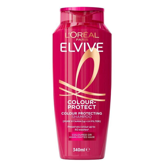 L'Oreal Elvive Colour Protect Shampoo 340ml - Vibrant Hair Care