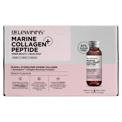 Dr. LeWinn's Collagen Inner Beauty Liquid Shot - Peach - 10 x 50ml