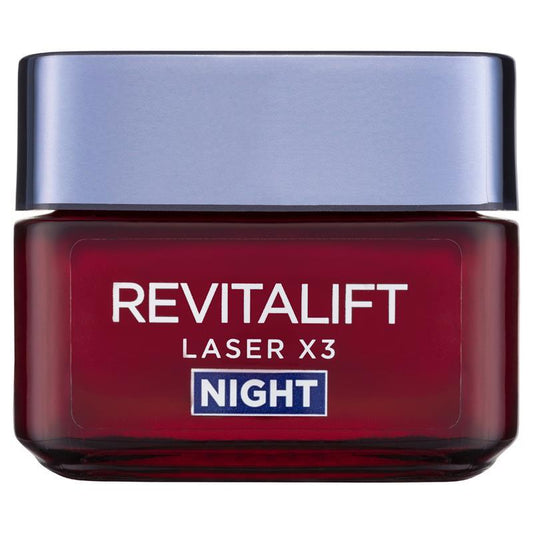 L'Oreal Paris Revitalift Laser X3 Night Cream Mask 50ml-Auzzi Store