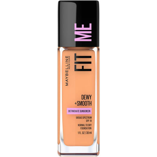 Maybelline Fit Me Dewy Smooth Foundation Soft Honey