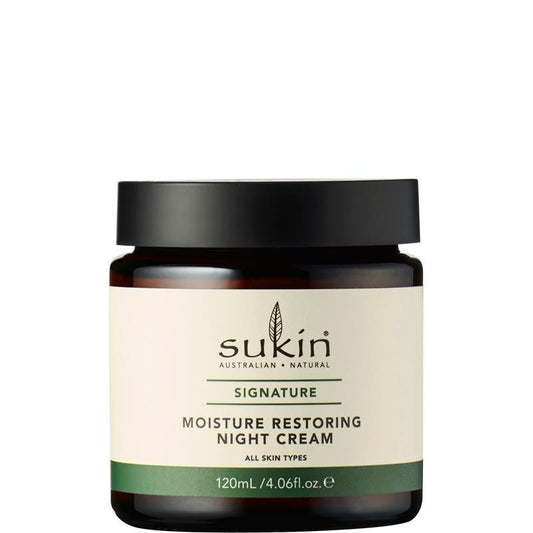 Sukin Moisture Restoring Night Cream 120ml for All Skin Types-Auzzi Store