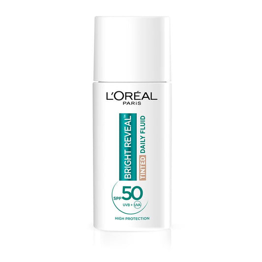 L'Oreal Bright Reveal Tinted SPF 50 Fluid Light - 50ml