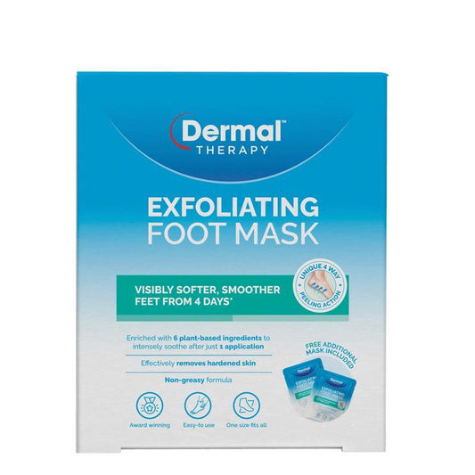 Dermal Therapy Exfoliating Foot Mask - 1 Pair - Auzzi Store