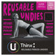 U By Kotex Briefs Super Size 10 - Comfortable Full-Brief Period Undies – view 2