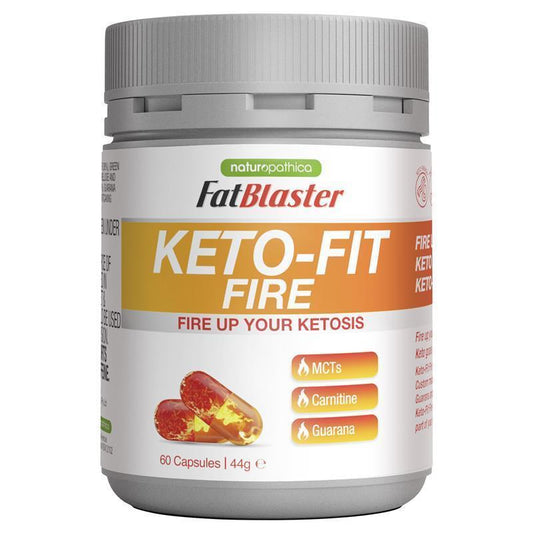 Naturopathica Fatblaster Keto Fit Fire - 60 Capsules - Auzzi Store