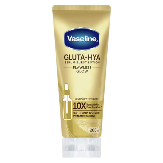 Vaseline Gluta-Hya Serum Boost Lotion for Flawless Glow - 200ml-Auzzi Store