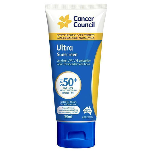 Cancer Council SPF 50+ Ultra Sunscreen - 35ml