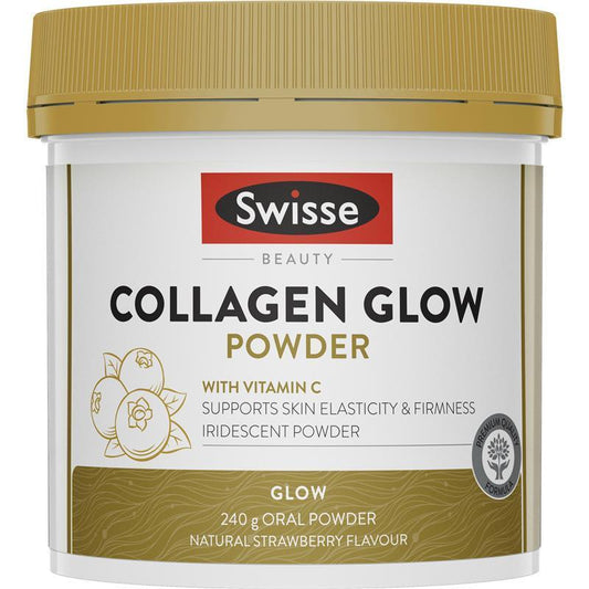 Swisse Beauty Collagen Glow Powder 240g with Vitamin C & E
