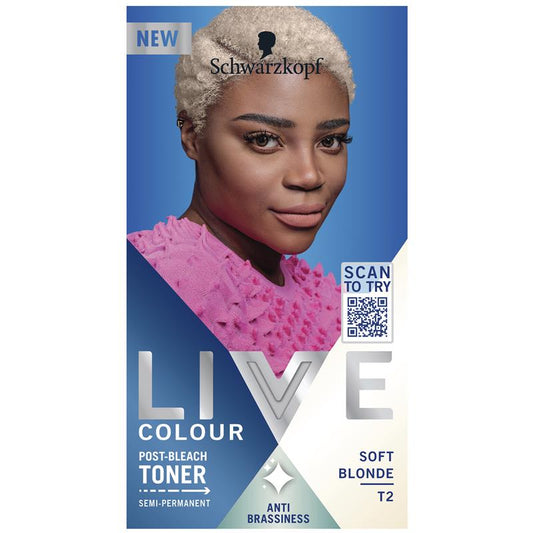 Schwarzkopf Live Colour Semi-Permanent Toner Soft Blonde T2 - 60ml