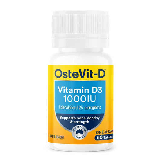 OsteVit-D Vitamin D3 One-A-Day 60 Tablets - Essential for Strong Bones-Auzzi Store