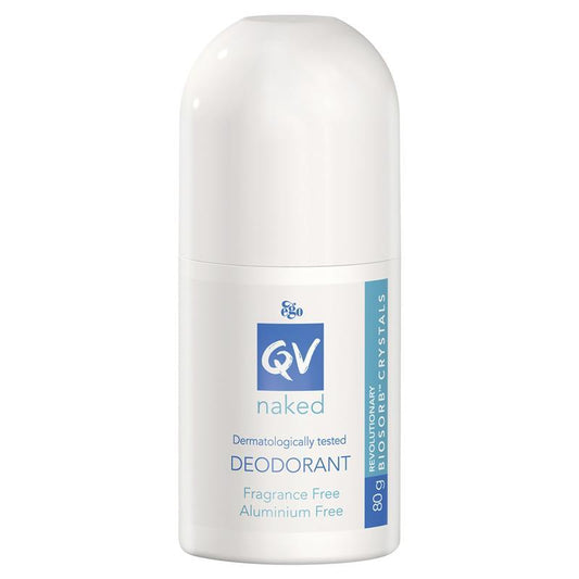 Ego QV Naked Deodorant Roll On 80g - Natural Odour Protection-Auzzi Store