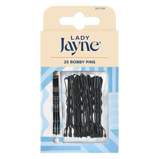 Lady Jayne Black Bobby Pins, 4.5 Cm, Pack of 25-Auzzi Store