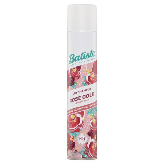 Batiste Rose Gold Dry Shampoo - 350ml for Fresh Hair