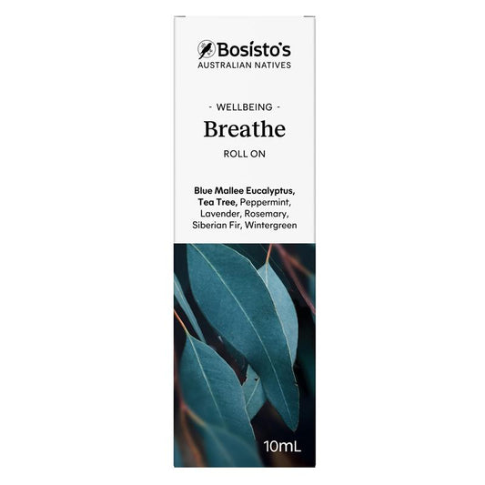 Bosisto's Native Breathe Essential Oil Roll-On 10ml - Auzzi Store